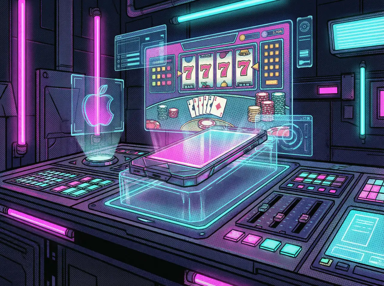 问鼎娱乐 iOS便携终端界面